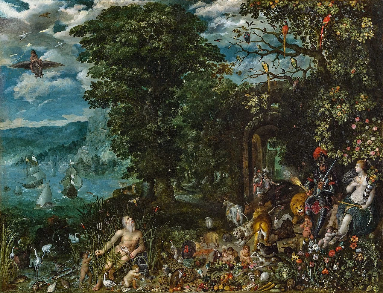 Allegoria dei quattro elementi